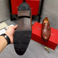 $88.00 USD Salvatore Ferragamo Leather Shoes For Men #1380564