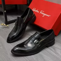 $88.00 USD Salvatore Ferragamo Leather Shoes For Men #1380566