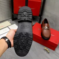 $96.00 USD Salvatore Ferragamo Leather Shoes For Men #1380570