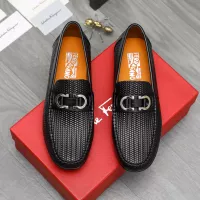 $76.00 USD Salvatore Ferragamo Leather Shoes For Men #1380573