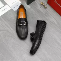 $76.00 USD Salvatore Ferragamo Leather Shoes For Men #1380573
