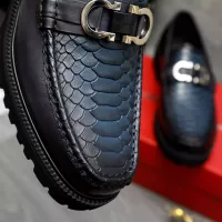 $100.00 USD Salvatore Ferragamo Leather Shoes For Men #1380578