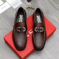 $100.00 USD Salvatore Ferragamo Leather Shoes For Men #1380579