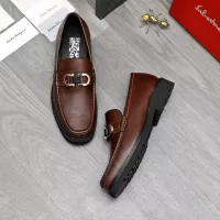 $100.00 USD Salvatore Ferragamo Leather Shoes For Men #1380579