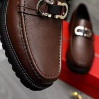 $100.00 USD Salvatore Ferragamo Leather Shoes For Men #1380579