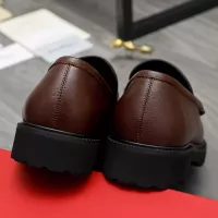 $100.00 USD Salvatore Ferragamo Leather Shoes For Men #1380579
