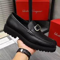 $100.00 USD Salvatore Ferragamo Leather Shoes For Men #1380580
