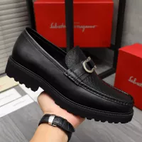 $100.00 USD Salvatore Ferragamo Leather Shoes For Men #1380594