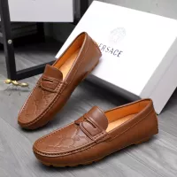 $76.00 USD Versace Leather Shoes For Men #1380602