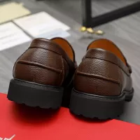 $85.00 USD Salvatore Ferragamo Leather Shoes For Men #1380641