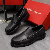 $85.00 USD Salvatore Ferragamo Leather Shoes For Men #1380649