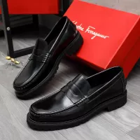 $85.00 USD Salvatore Ferragamo Leather Shoes For Men #1380654