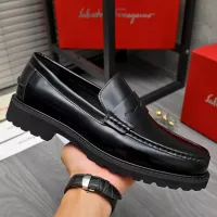 $85.00 USD Salvatore Ferragamo Leather Shoes For Men #1380654