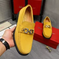 $82.00 USD Salvatore Ferragamo Leather Shoes For Men #1380670