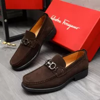 $82.00 USD Salvatore Ferragamo Leather Shoes For Men #1380671