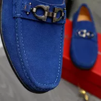 $82.00 USD Salvatore Ferragamo Leather Shoes For Men #1380679