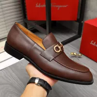 $85.00 USD Salvatore Ferragamo Leather Shoes For Men #1380695