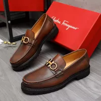 $85.00 USD Salvatore Ferragamo Leather Shoes For Men #1380701