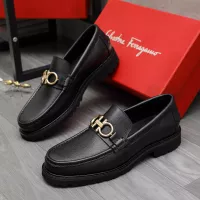 $85.00 USD Salvatore Ferragamo Leather Shoes For Men #1380711