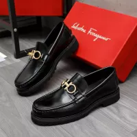 $85.00 USD Salvatore Ferragamo Leather Shoes For Men #1380715