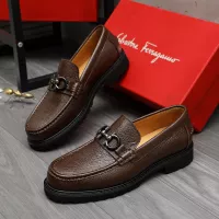 $85.00 USD Salvatore Ferragamo Leather Shoes For Men #1380722