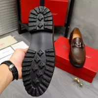 $85.00 USD Salvatore Ferragamo Leather Shoes For Men #1380722