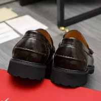 $85.00 USD Salvatore Ferragamo Leather Shoes For Men #1380726