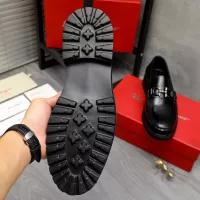 $85.00 USD Salvatore Ferragamo Leather Shoes For Men #1380727