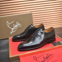 $112.00 USD Christian Louboutin Leather Shoes For Men #1381107