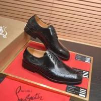 $112.00 USD Christian Louboutin Leather Shoes For Men #1381107