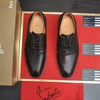 $112.00 USD Christian Louboutin Leather Shoes For Men #1381109