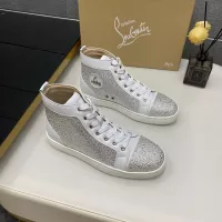 $92.00 USD Christian Louboutin High Top Shoes For Women #1381343