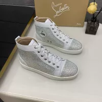 $92.00 USD Christian Louboutin High Top Shoes For Women #1381345