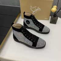 $92.00 USD Christian Louboutin High Top Shoes For Women #1381347