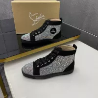 $92.00 USD Christian Louboutin High Top Shoes For Men #1381348