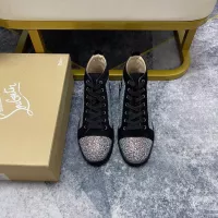 $92.00 USD Christian Louboutin High Top Shoes For Men #1381348