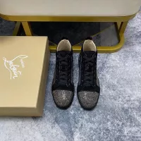 $92.00 USD Christian Louboutin High Top Shoes For Women #1381349