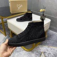 $92.00 USD Christian Louboutin High Top Shoes For Men #1381354
