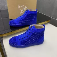 $92.00 USD Christian Louboutin High Top Shoes For Women #1381361