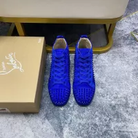 $92.00 USD Christian Louboutin High Top Shoes For Women #1381361