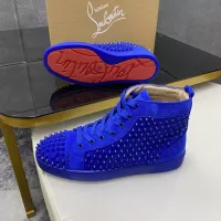 $92.00 USD Christian Louboutin High Top Shoes For Women #1381361