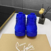 $92.00 USD Christian Louboutin High Top Shoes For Women #1381361