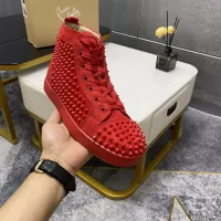 $92.00 USD Christian Louboutin High Top Shoes For Women #1381363