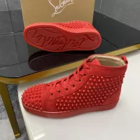 $92.00 USD Christian Louboutin High Top Shoes For Men #1381364