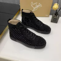 $92.00 USD Christian Louboutin High Top Shoes For Men #1381367