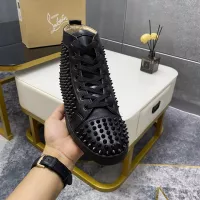 $92.00 USD Christian Louboutin High Top Shoes For Men #1381371