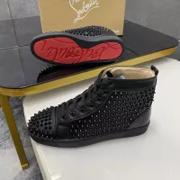 $92.00 USD Christian Louboutin High Top Shoes For Men #1381371