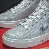 $88.00 USD Philipp Plein PP High Tops Shoes For Men #1381446