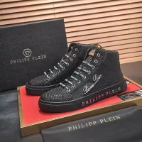 $88.00 USD Philipp Plein PP High Tops Shoes For Men #1381447