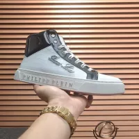 $88.00 USD Philipp Plein PP High Tops Shoes For Men #1381448